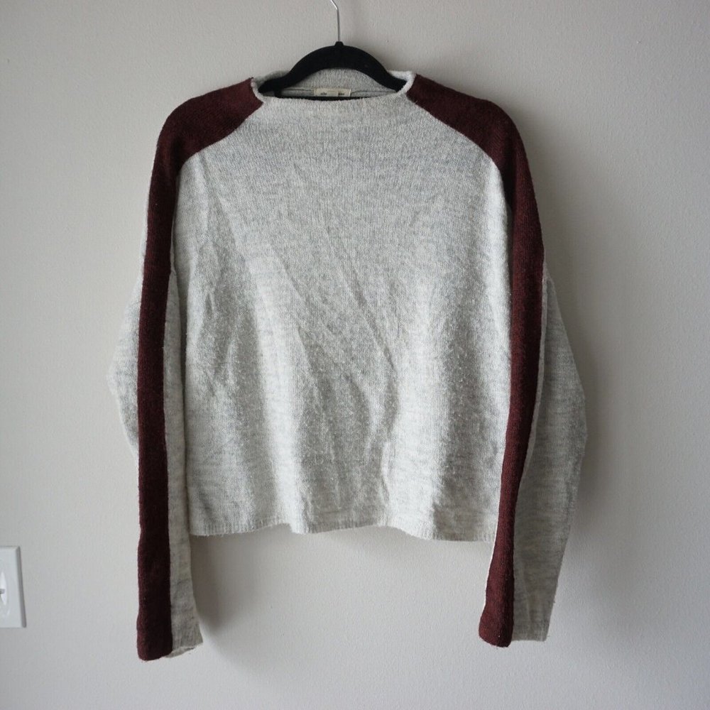 Silence Noise Anthropologie Sweater Gray Women's Large